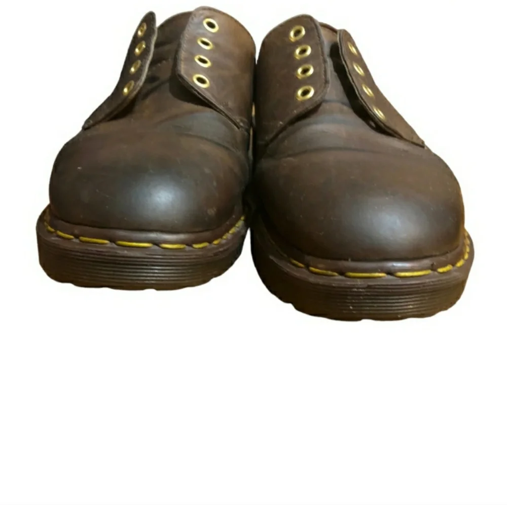 DR MARTENS 1561 Gibson Brown 4 Eye OxfordsVintage EUC!